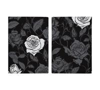 Rose Gothic Passport Holder Travel Wallet Slim Minimalist Front Pocket Leather Credit Card Holder Passport Wallet Cover Case for Travel Must Haves Accessories