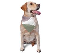 Rose Grape & Sage Modern Watercolor CirclesDog Bandanas Cat Puppy Scarfs Washable Pet Handkerchief
