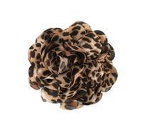 Rose Hair Clip 3pcs Print Big Flower Women's Hair Claws Vintage Hairpin Simple Barrette Hair(Color3)