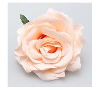 Rose Hair Clip 3PCS Rose Artificial Flower Hairpin Bridal Wedding Party Brooch Women Hair Clips Headwear(Khaki)