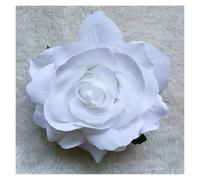 Rose Hair Clip 3PCS Rose Artificial Flower Hairpin Bridal Wedding Party Brooch Women Hair Clips Headwear(White)