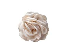 Rose Hair Clip 3pcs Stereoscopic Rose Flower For Women Elegant Back Of The Head Hair Shark Clip(White)