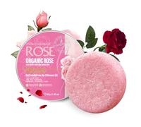 Rose Hair Shampoo Soap, Solid Shampoo Bar and Conditioner, Herbal Rose Hair Care Soap Hairs Growth Shampoos Nourishing Shampoos Bar for Dry, Dull Hairs, Makes Hairs Smoother and Stronger
