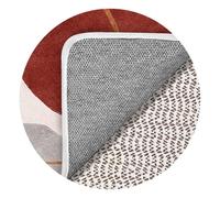 Rose Home Fashion Round Rug Pad for Hardwood Floors, No Slip Pad with Strong Grip, Anti Skid Mat, Keep Rugs Safe and in Place, 4FT