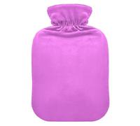 Rose hot Water Bottles with Soft Cover, 2L Water Bags for Neck and Shoulder Pain Relief, Neck and Shoulder Pain Relief, bolsas de agua Caliente para Dolores
