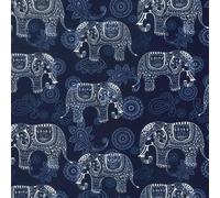 Rose & Hubble 100% Cotton Poplin Children’s Fabric - Animal Designs, 44" Wide, Ideal for Nursery, Quilting, Sewing, Clothing & Craft Projects (Sold by The Metre)