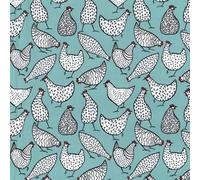 Rose & Hubble Children's Fabric Animal Designs 100% Cotton Poplin Fabric 44'' Wide Craft Fabric Material for Nursery Quilting, Clothing; 2 Metre Pre-Cut