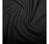 Rose & Hubble Cotton True Craft Fabric Material - Black, 1Mtr - 112cm x 100cm