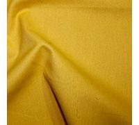Rose & Hubble Cotton True Craft Fabric Material - Gold, 1Mtr - 112cm x 100cm