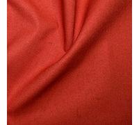 Rose & Hubble Cotton True Craft Fabric Material - Paprika, 1Mtr - 112cm x 100cm
