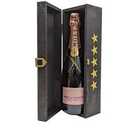 Rose Imperial Champagne 75 cl in a Wooden 5 Star Champagne Gift Box