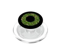 Rose Initial Alphabet Floral Letter O Botanical Greenery Art PopSockets PopGrip for MagSafe