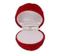 Rose Jewelry Box for Ring Earring Necklace Storage, Cute Cartoon Flip Design Flocking Box for Women Girls Kids, 5 cm for Cube S(A)