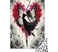 Rose Jigsaw Puzzle Cosmic Fantasy Landscape Adult Jigsaws Impossible Hard Difficult Challenging Puzzles for Adults Kids 70x50cm/1000pcs