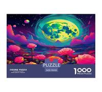 Rose Jigsaw Puzzles for Adults Kids 1000 Pieces Impossible Challenge Toy Educational Games Home Wall Art Extreme Difficulty Gift Set Relaxation 70x50cm/1000pcs