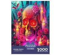 Rose Jigsaw Puzzles Puzzle for Adults Kids. 1000 Pieces Beautiful plants Impossible Challenge Toy Educational Game Home Decoration for Adults& Kids Age 14 Years Up 38x26cm/1000pcs