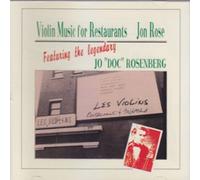Rose, Jon - Violin Music for Restaurants