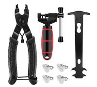 Rose Kuli Bicycle Tool - Chain Riveter Bicycle, Chain Lock Chain Pliers with 4 Pairs of Bicycle Chain Rivets, Bicycle Chain Repair Set for 6-12 Speed Bicycle Chain Tool Set