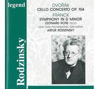 ROSE LEONARD (cello) - Concerto per cello n.2 op 104 B 191 in si (1894 95 Sinfonia in re (1886 88)