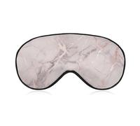 Rose Marble Eye Mask for Women & Men, Breathable & Adjustable Eye Cover, Ultra Soft Sleep Mask, Lightweight Travel Blindfold for Airplane, Nap, Night Sleeping