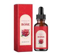 Rose Moisturizing Essential Oil，Essential Oil with Intense Moisture, Radiant Glow and Youthful Skin，Lightweight, Fast-Absorbing Formula for All Skin Types (One Size, Lavender)