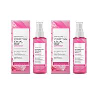 Rose Moisturizing Facial Spray Toner, Rosewater Hydrating Face Mist, Makeup Setting Facial Spray, Face Toner for Dry Skin, Moisturiser Refresh & Repair for Unisex (2)