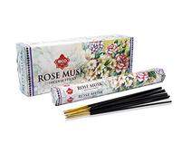 ROSE MUSK INCENSE STICKS - Box of 6 Packets