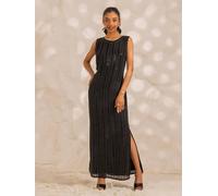 Rose & Nancy Women's Aurora Sequin Midi in Black | Size: Small Rose & Nancy Black S