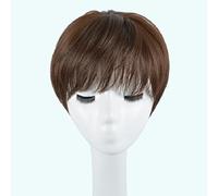 Rose Net Wig Female Short Hair Style Cos Highlighted Bob Hair Natural Short Curly Hair