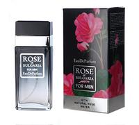 Rose of Bulgaria Men's Eau de Parfum, 60 ml, Floral Scent, Travel Size