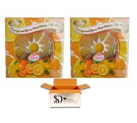 Rose Orange and Lemon Slices 90g Set Of 2 boxes