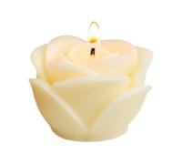 Rose Petal Candle - Romantic Aromatherapy Valentine's Day Scented Soy Table Accent | Gift Celebration, Fireplace Room Decoration, Birthday, Wedding, Home Use for Atmosphere and Duck