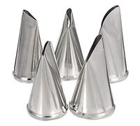 Rose Petal Nozzles,DIY Stainless Steel Icing Piping Nozzle,Cake Decoration Icing Tips Ideal Pastry DIY Tools Kit