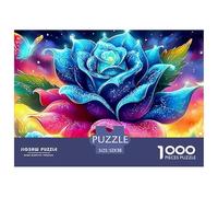 Rose Premium Jigsaw Puzzles for Adults A 1000-Piece Advanced-Level Set Featuring Challenging And Educational Games - Designed As The Jigsaw Puzzles for Adults And Mature Kids Aged