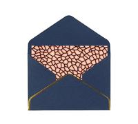 Rose Printed Pattern Print Blank Greeting Cards, Pearl Paper Envelopes Suitable For Various Occasions - Anniversary Cards, Thank You Cards, Holiday Cards, Wedding Cards, Congratulations, And More