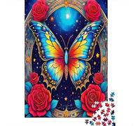 Rose Puzzle for Adults Cosmic Roses & Starry Birds Puzzle Impossible Hard Difficult Challenging Fun Present & Activity for Home 52x38cm/1000pcs
