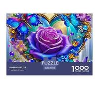Rose Puzzles 1000 Piece for Adults Flower Plant Jigsaw Puzzle Beautiful Decoration 70x50cm/1000pcs