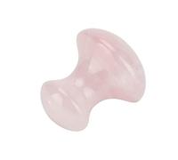 Rose Quartz Crystal Face Massage Tool Eye Massager Mushroom Shaped Design Smooth Surface Lightweight for Skin Care and Relaxation