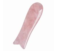 Rose Quartz Jade Roller Real Jade Gua Sha Board Mushroom Massager Face Lifting Tool Facial Guasha Massage Tool (Fish)