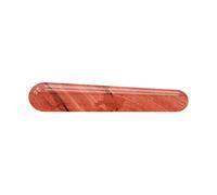 Rose Quartz Massage Stick Obsidian Yoni Wand for Facial Massage Kegel Exercise Natural Jade Stone Guasha Massager-Red Jasper Stick