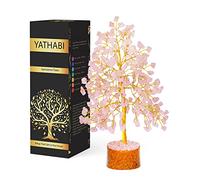 Rose Quartz Pink Crystal Tree - Feng Shui Money Tree, Housewarming Gift