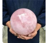 Rose Quartz Sphere Crystal Ball Ornaments (Size : 65-70mm)