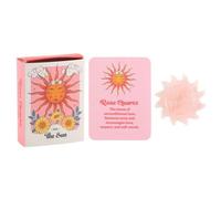 Rose Quartz Sun Keepsake In Box - Love & Self-Care Crystal Gift