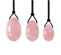 Rose Quartz Yoni Egg Jade Ball Massage Wand Set Natural Stone Women Kegel Exercise Jade Egg Tightening Massage Ball-Type 3