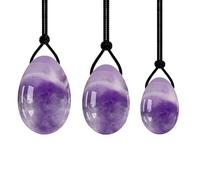 Rose Quartz Yoni Egg Jade Ball Massage Wand Set Natural Stone Women Kegel Exercise Jade Egg Tightening Massage Ball-Type 5