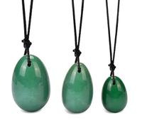 Rose Quartz Yoni Egg Massage Stress Balls Women Kegel Exercise Ball Yoni Wand Set Tightening Jade Egg-Type 4