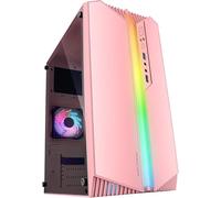 Rosé Reactor Gaming PC - Intel Core i3-6100, GTX 1050 2GB, 8GB RAM, 256GB SSD, Windows 11 Pro - Pink Case