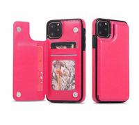 (rose red, iPhone 8 plus) Magnetic Leather Wallet Case Flip Cover for iPhone 16 15 14 13 12 11 Pro Max 8 7+ XR XSMAX Samsung S25 S24 S23 S22 S21 S20 Plus S23FE A55 A14 A54 A53