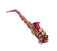 Rose Red Plated Alto Saxophone In E Flat For Beginners With Case Beginner Saxophone