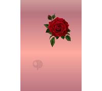 Rose Reflection Journal - 200 Pages Blank Notebook for Thoughts & Emotions